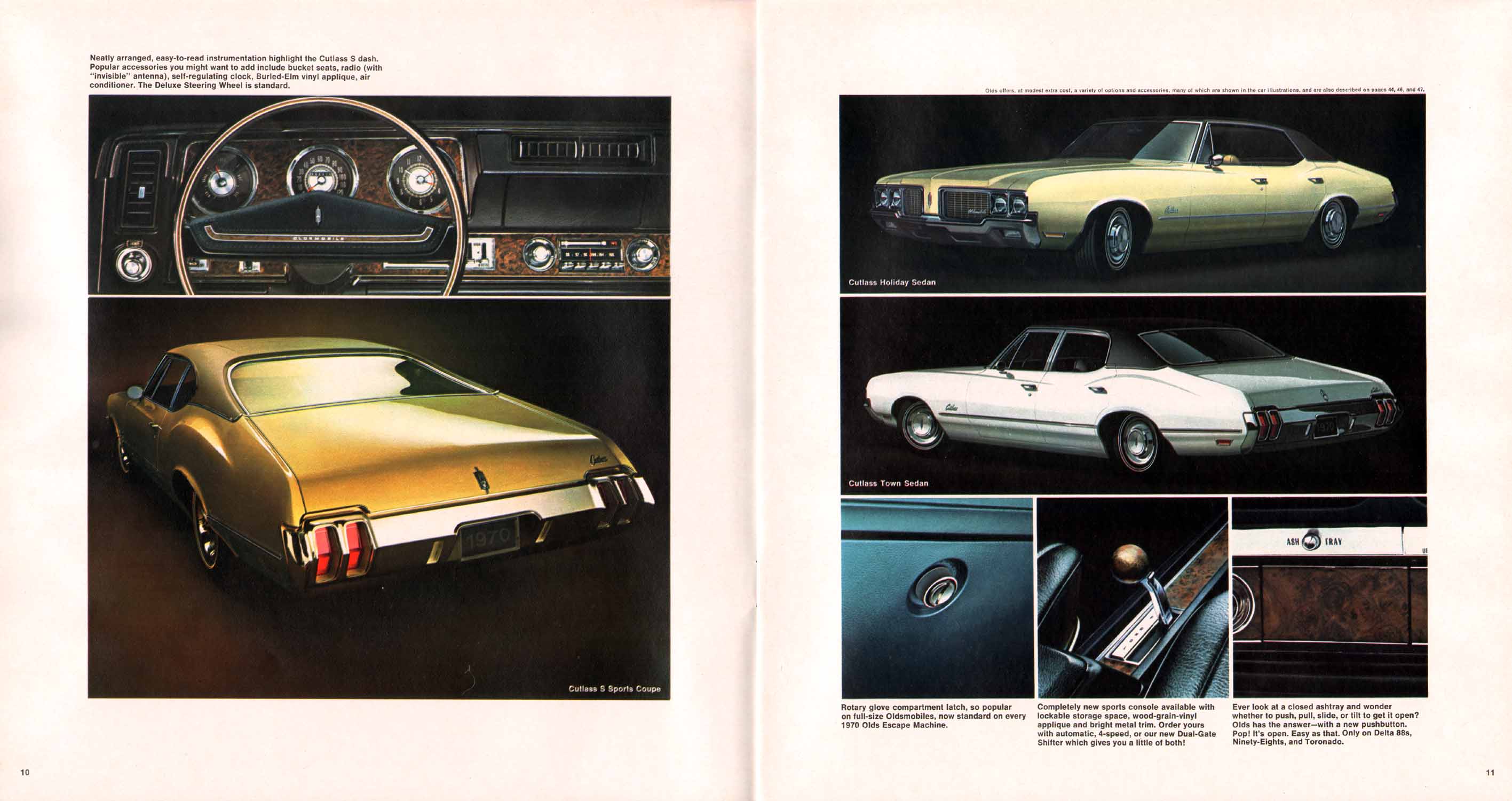 1970 Oldsmobile Prestige Brochure Page 2